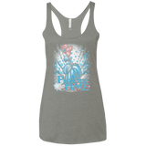 T-Shirts Venetian Grey / X-Small Princess Time Cinderella Women's Triblend Racerback Tank