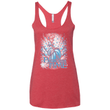 T-Shirts Vintage Red / X-Small Princess Time Cinderella Women's Triblend Racerback Tank