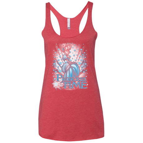 T-Shirts Vintage Red / X-Small Princess Time Cinderella Women's Triblend Racerback Tank