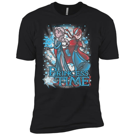 T-Shirts Black / YXS Princess Time Elsa Anna Boys Premium T-Shirt