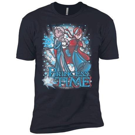 T-Shirts Indigo / X-Small Princess Time Elsa Anna Men's Premium T-Shirt