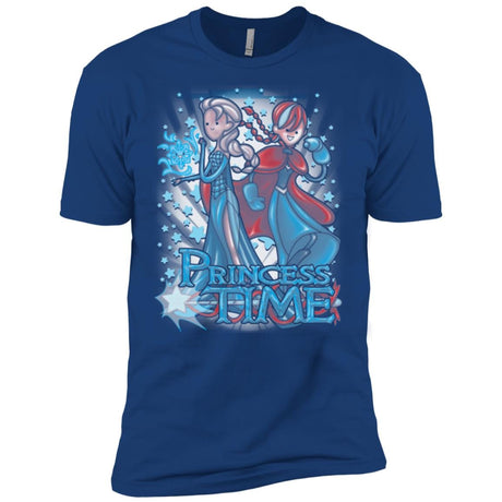 T-Shirts Royal / X-Small Princess Time Elsa Anna Men's Premium T-Shirt