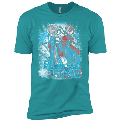 T-Shirts Tahiti Blue / X-Small Princess Time Elsa Anna Men's Premium T-Shirt