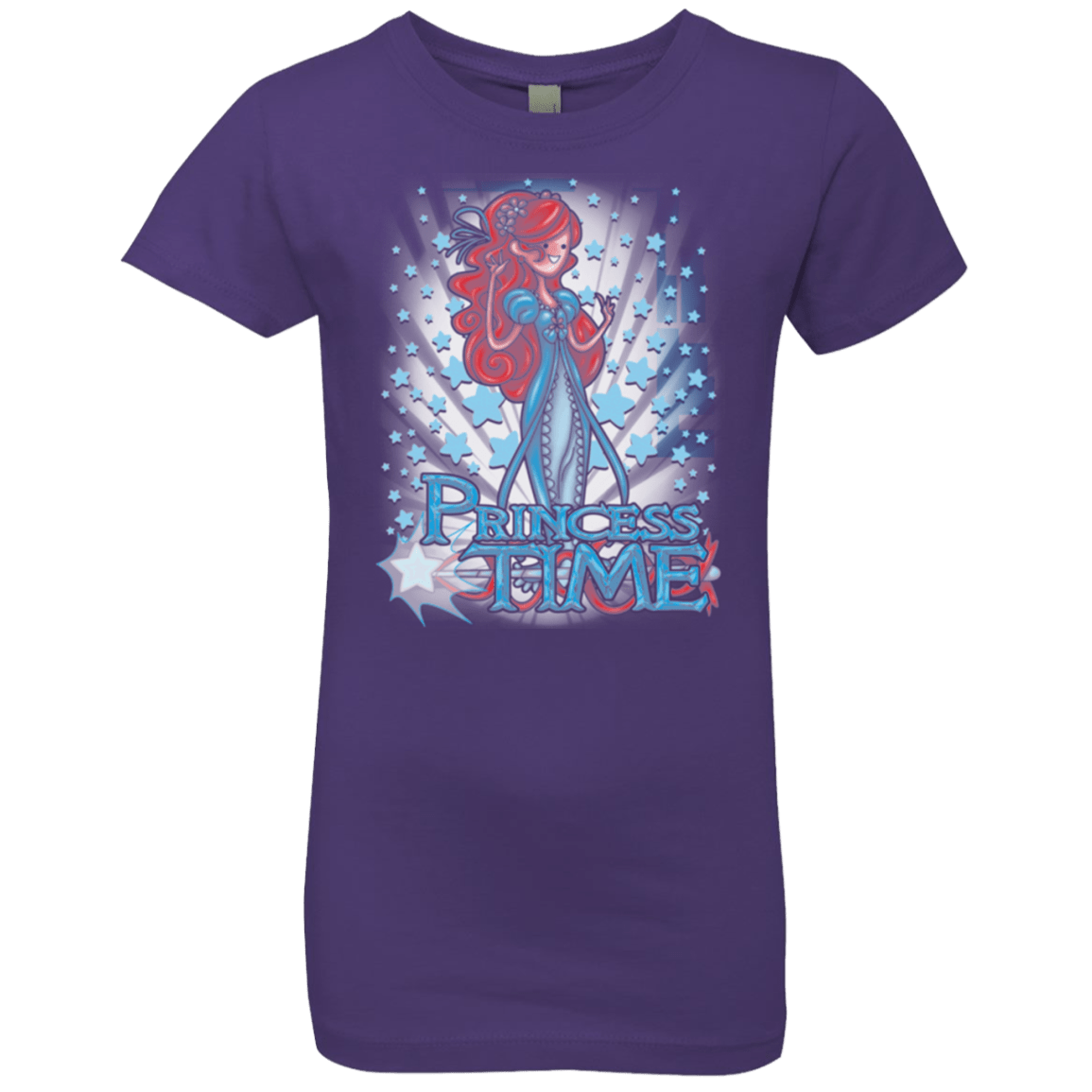 T-Shirts Purple Rush / YXS Princess Time Giselle Girls Premium T-Shirt