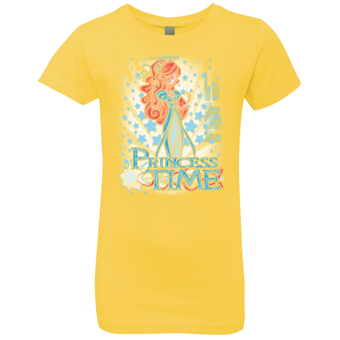 T-Shirts Vibrant Yellow / YXS Princess Time Giselle Girls Premium T-Shirt