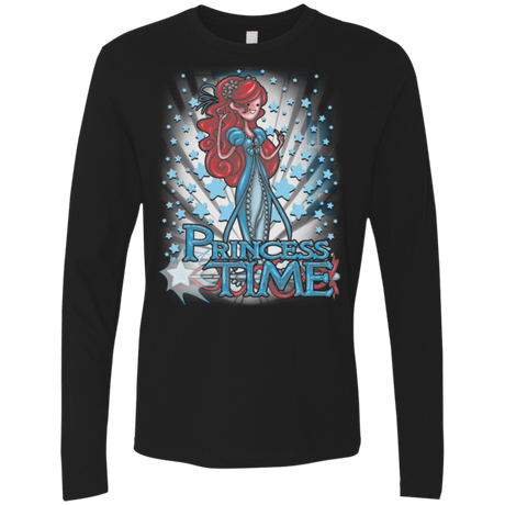 T-Shirts Black / Small Princess Time Giselle Men's Premium Long Sleeve