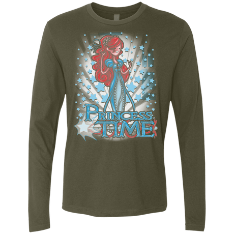 T-Shirts Military Green / Small Princess Time Giselle Men's Premium Long Sleeve