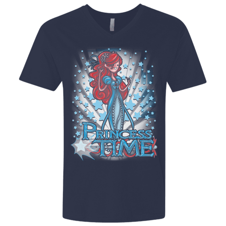 T-Shirts Midnight Navy / X-Small Princess Time Giselle Men's Premium V-Neck