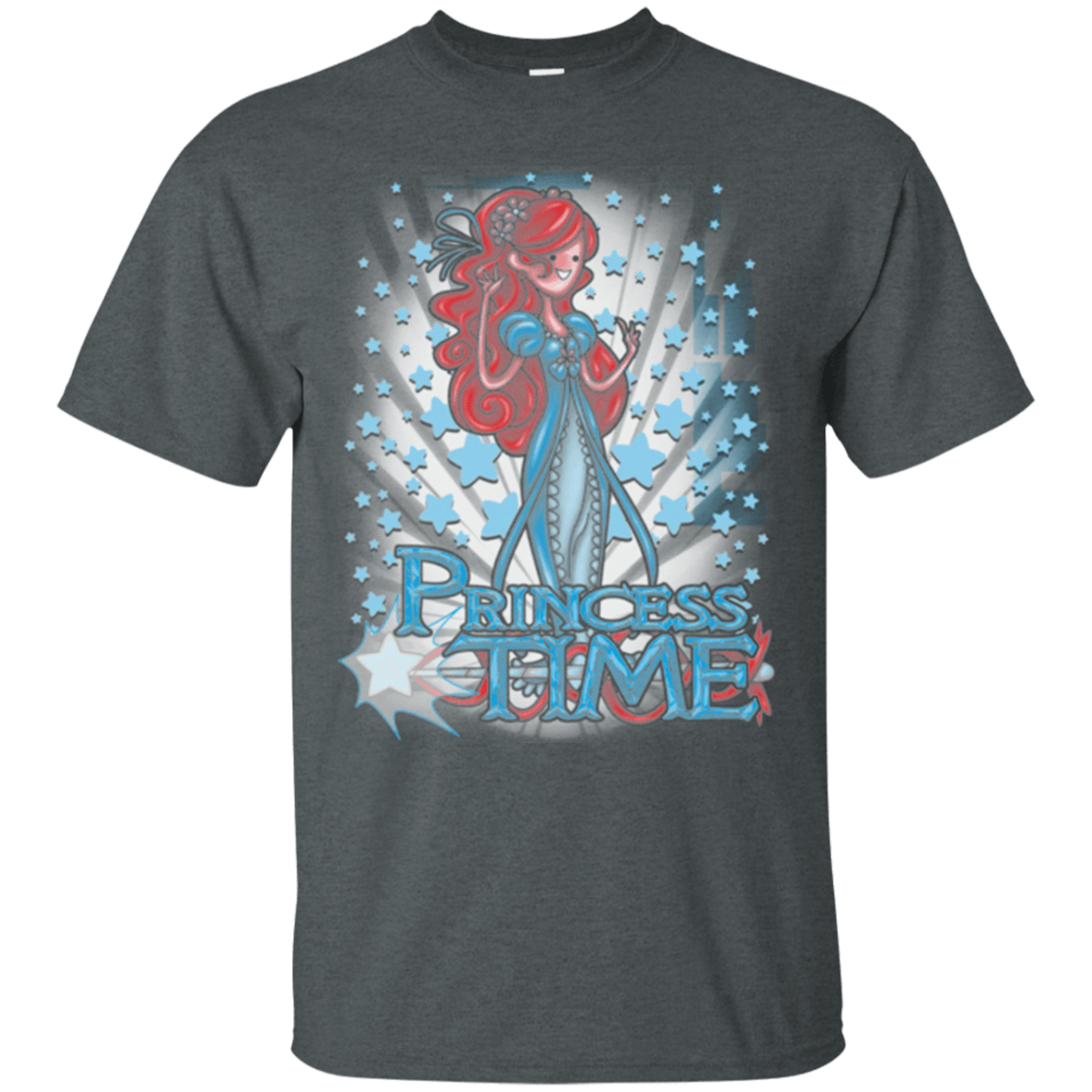 T-Shirts Dark Heather / Small Princess Time Giselle T-Shirt