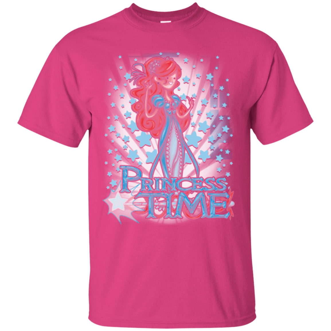 T-Shirts Heliconia / Small Princess Time Giselle T-Shirt