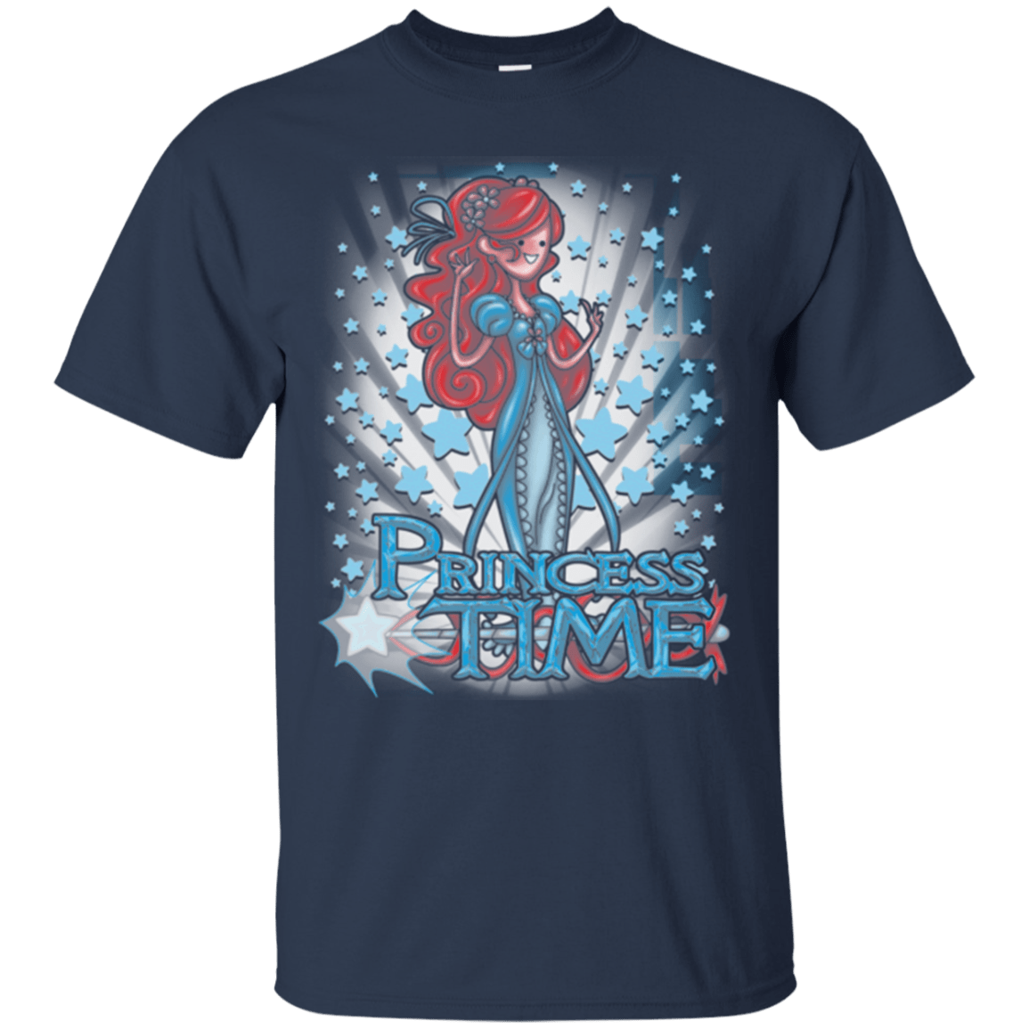 T-Shirts Navy / Small Princess Time Giselle T-Shirt