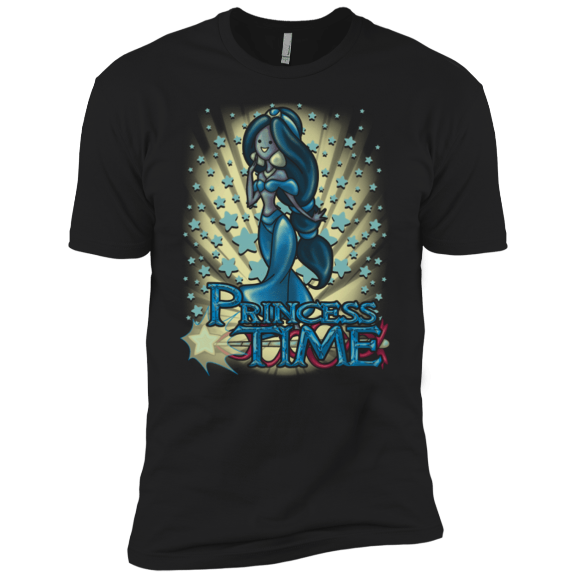 T-Shirts Black / YXS Princess Time Jasmine Boys Premium T-Shirt