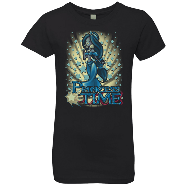 T-Shirts Black / YXS Princess Time Jasmine Girls Premium T-Shirt