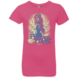 T-Shirts Hot Pink / YXS Princess Time Jasmine Girls Premium T-Shirt