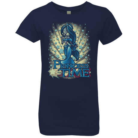 T-Shirts Midnight Navy / YXS Princess Time Jasmine Girls Premium T-Shirt