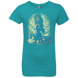 T-Shirts Tahiti Blue / YXS Princess Time Jasmine Girls Premium T-Shirt