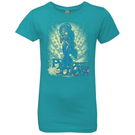 T-Shirts Tahiti Blue / YXS Princess Time Jasmine Girls Premium T-Shirt