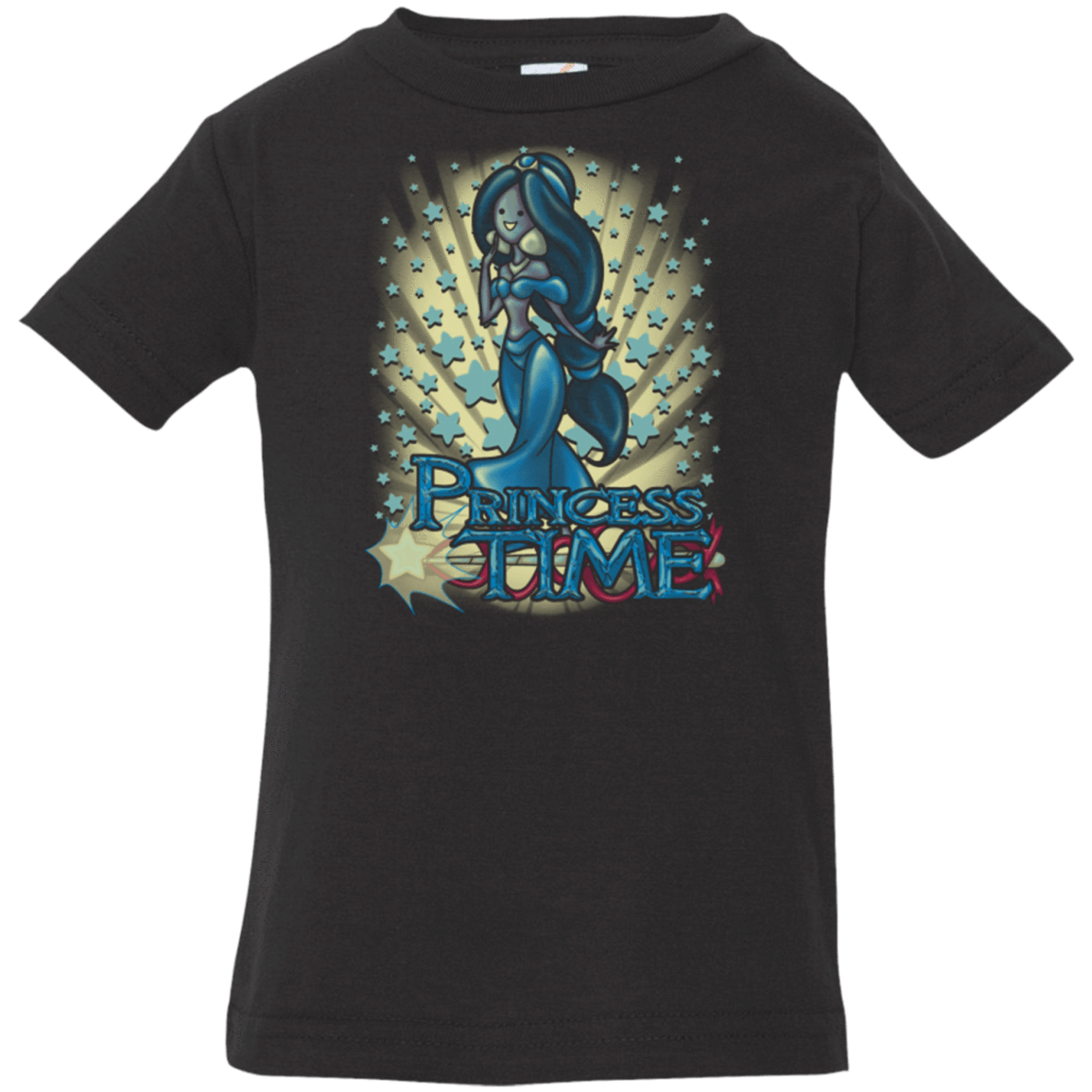 T-Shirts Black / 6 Months Princess Time Jasmine Infant Premium T-Shirt