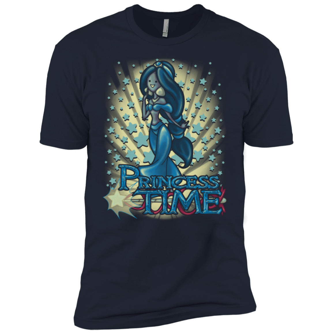 T-Shirts Midnight Navy / X-Small Princess Time Jasmine Men's Premium T-Shirt