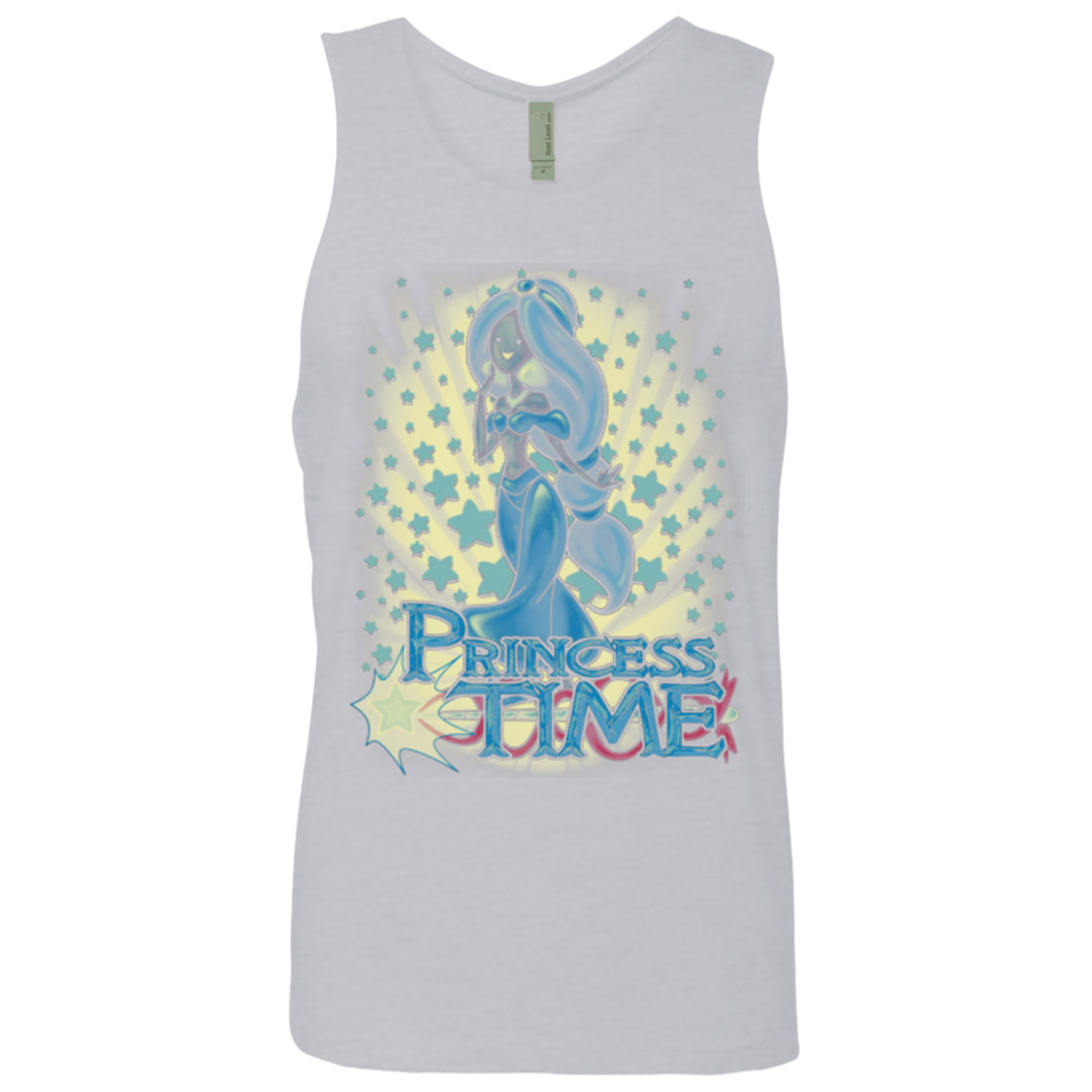 T-Shirts Heather Grey / Small Princess Time Jasmine Men's Premium Tank Top