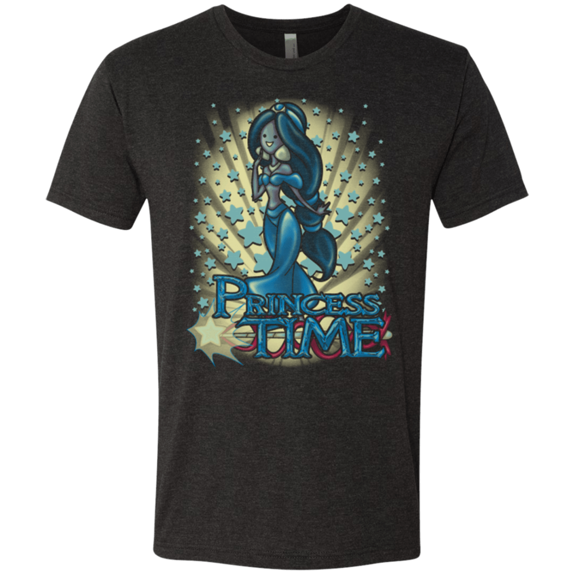 T-Shirts Vintage Black / Small Princess Time Jasmine Men's Triblend T-Shirt
