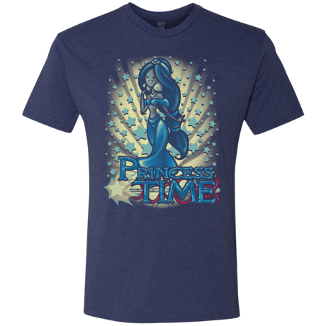 T-Shirts Vintage Navy / Small Princess Time Jasmine Men's Triblend T-Shirt