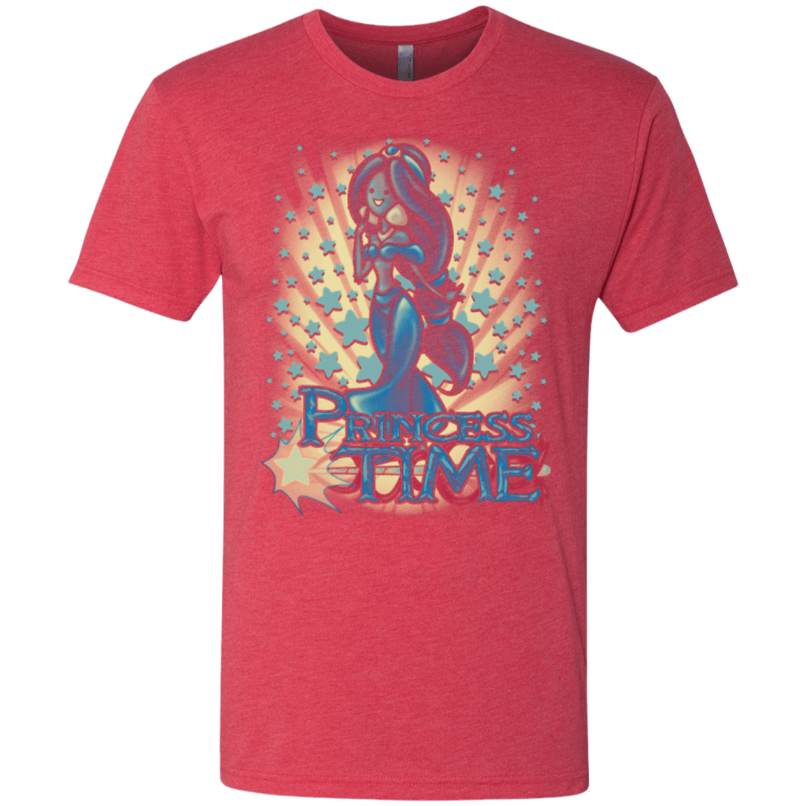 T-Shirts Vintage Red / Small Princess Time Jasmine Men's Triblend T-Shirt