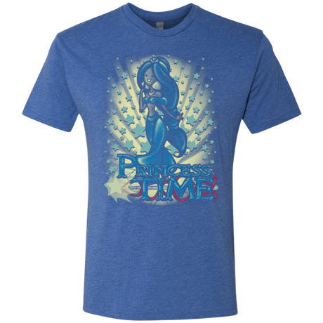 T-Shirts Vintage Royal / Small Princess Time Jasmine Men's Triblend T-Shirt