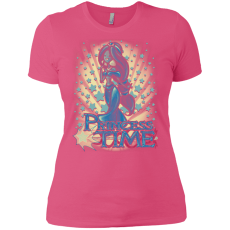 T-Shirts Hot Pink / X-Small Princess Time Jasmine Women's Premium T-Shirt