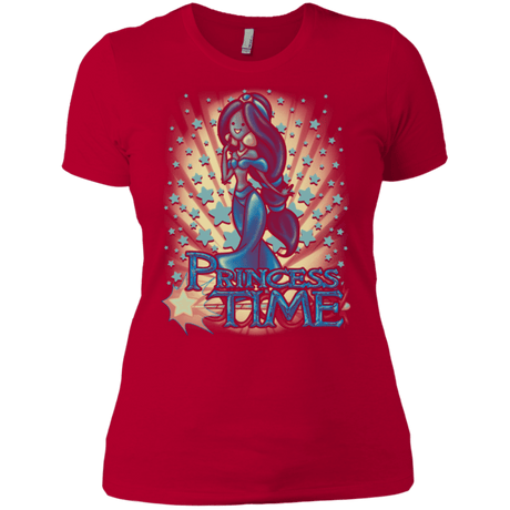 T-Shirts Red / X-Small Princess Time Jasmine Women's Premium T-Shirt