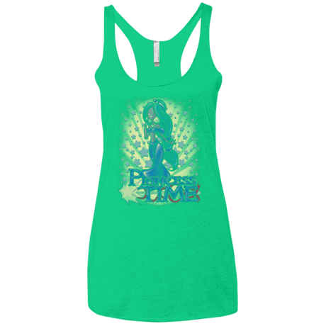 T-Shirts Envy / X-Small Princess Time Jasmine Women's Triblend Racerback Tank