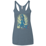 T-Shirts Indigo / X-Small Princess Time Jasmine Women's Triblend Racerback Tank