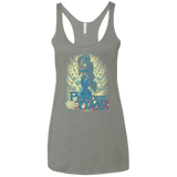 T-Shirts Venetian Grey / X-Small Princess Time Jasmine Women's Triblend Racerback Tank