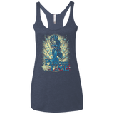 T-Shirts Vintage Navy / X-Small Princess Time Jasmine Women's Triblend Racerback Tank