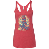 T-Shirts Vintage Red / X-Small Princess Time Jasmine Women's Triblend Racerback Tank
