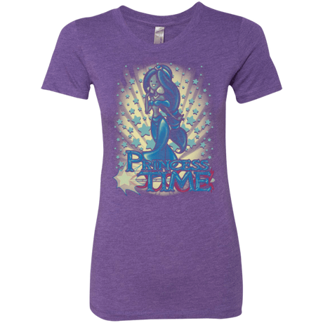 T-Shirts Purple Rush / Small Princess Time Jasmine Women's Triblend T-Shirt