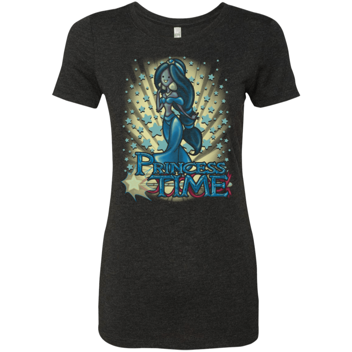 T-Shirts Vintage Black / Small Princess Time Jasmine Women's Triblend T-Shirt