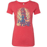 T-Shirts Vintage Red / Small Princess Time Jasmine Women's Triblend T-Shirt