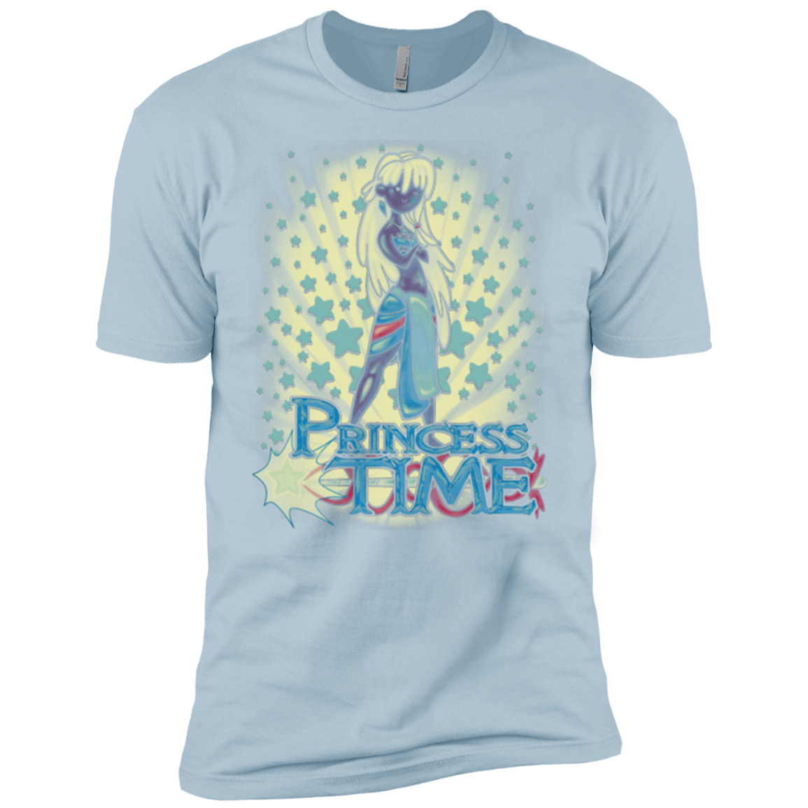 T-Shirts Light Blue / YXS Princess Time Kida Boys Premium T-Shirt