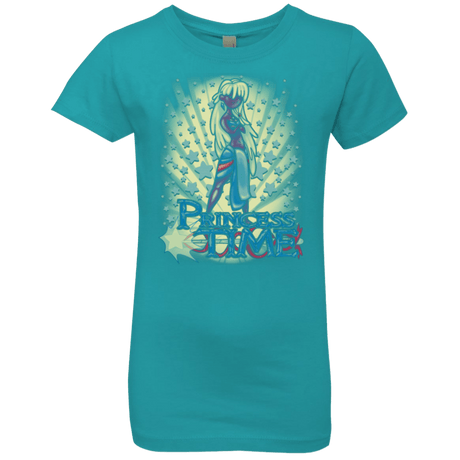 T-Shirts Tahiti Blue / YXS Princess Time Kida Girls Premium T-Shirt