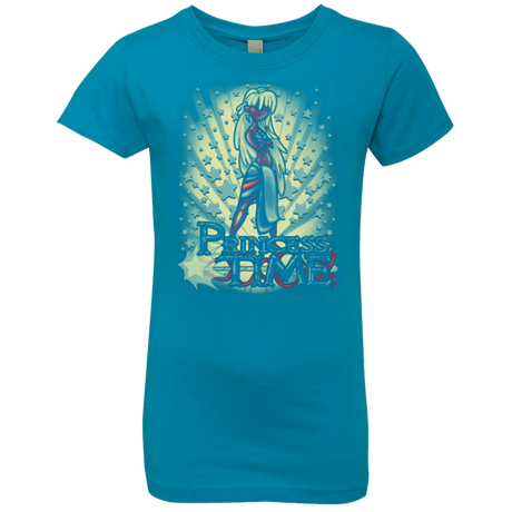 T-Shirts Turquoise / YXS Princess Time Kida Girls Premium T-Shirt