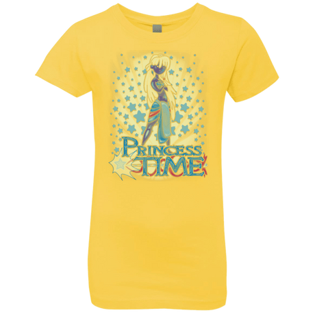 T-Shirts Vibrant Yellow / YXS Princess Time Kida Girls Premium T-Shirt