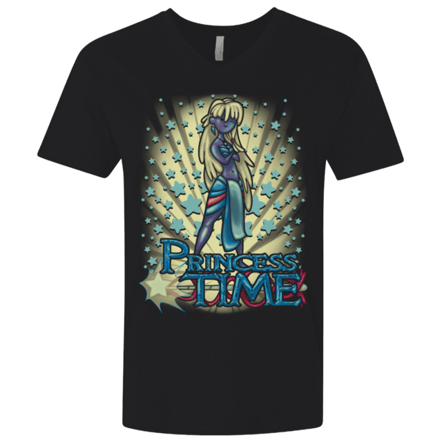 T-Shirts Black / X-Small Princess Time Kida Men's Premium V-Neck