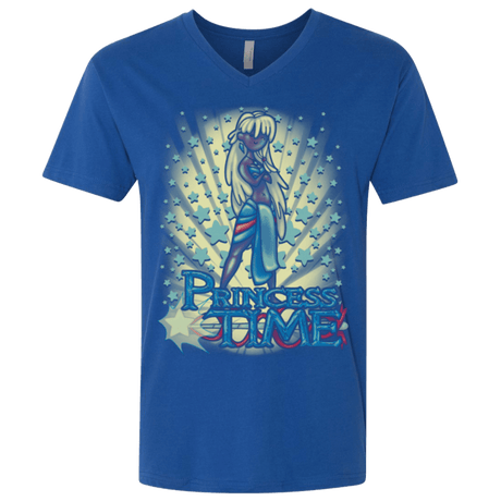 T-Shirts Royal / X-Small Princess Time Kida Men's Premium V-Neck