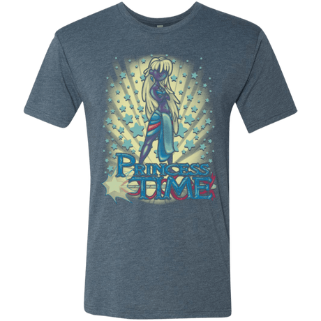 T-Shirts Indigo / Small Princess Time Kida Men's Triblend T-Shirt