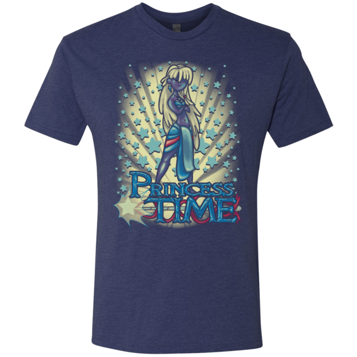 T-Shirts Vintage Navy / Small Princess Time Kida Men's Triblend T-Shirt