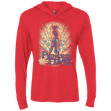 T-Shirts Vintage Red / X-Small Princess Time Kida Triblend Long Sleeve Hoodie Tee