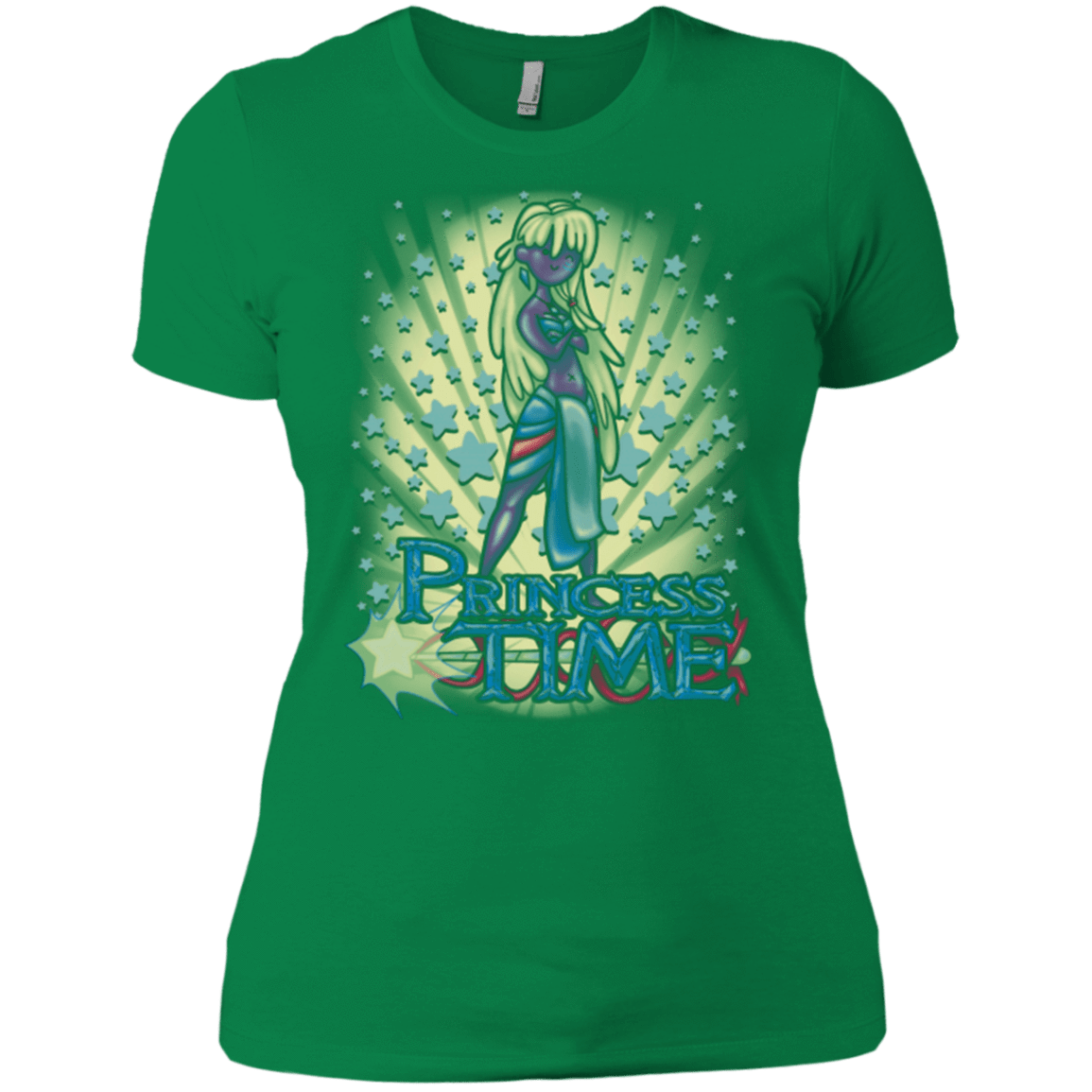 T-Shirts Kelly Green / X-Small Princess Time Kida Women's Premium T-Shirt