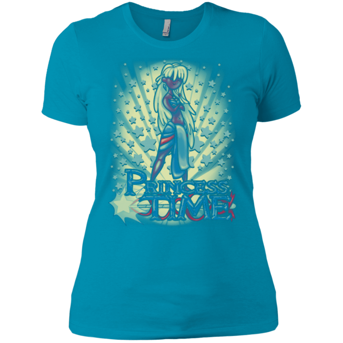 T-Shirts Turquoise / X-Small Princess Time Kida Women's Premium T-Shirt
