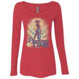 T-Shirts Vintage Red / Small Princess Time Kida Women's Triblend Long Sleeve Shirt